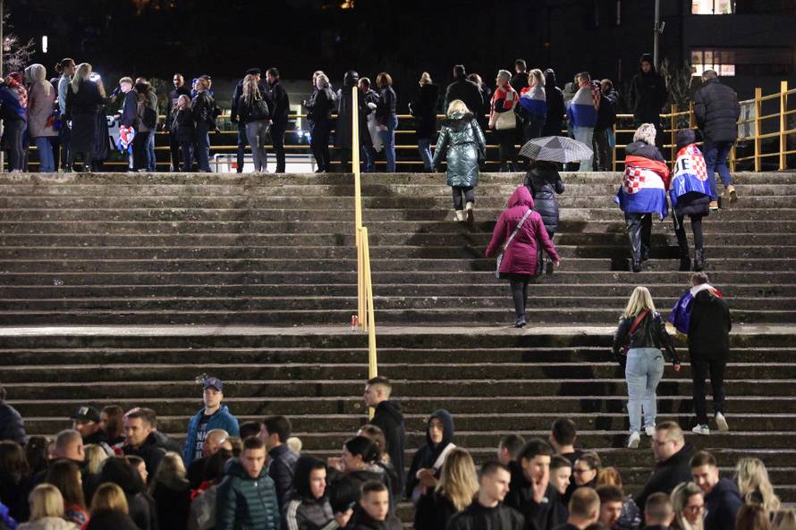 Rijeka: Atmosfera ispred dvorane uoči nastupa Thompsona