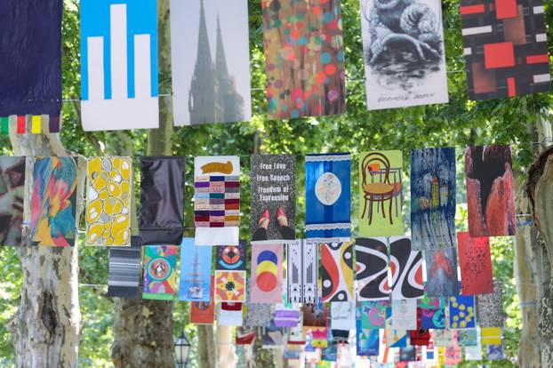 U Zagrebu počeo Festival umjetničkih zastavica