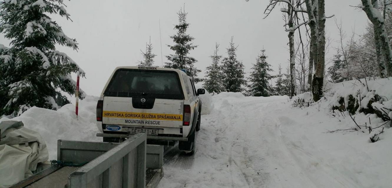 Grupu planinara zarobio snijeg, HGSS-ovci krenuli u evakuaciju