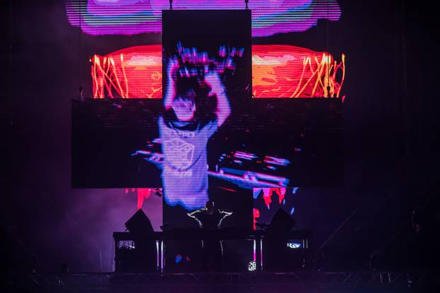 Split - Treca Vecer Ultra Festivala. DJ  Martin Garrix