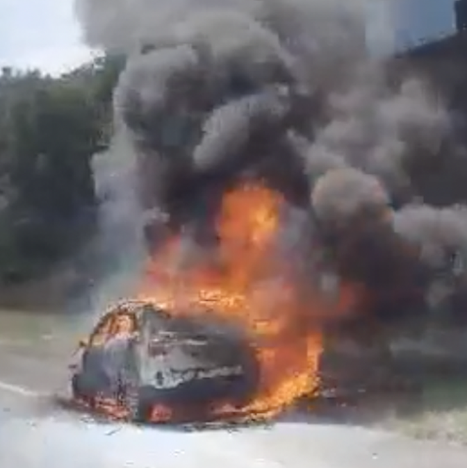 VIDEO Pogledajte kako su se zagrebački vatrogasci jedva probijali do auta u plamenu