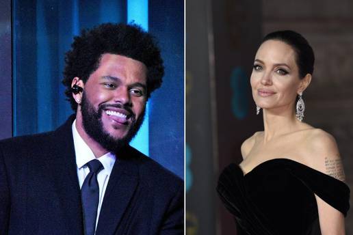 Angelina Jolie i The Weeknd ne skrivaju romansu: Ponovno ih snimili nakon zajedničke večere