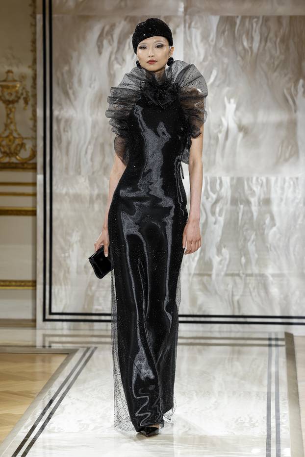 GIORGIO ARMANI PRIVÃ Haute Couture Fall/Winter 2025-2026 Runway during Paris Haute Couture Fashion Week on July 2025 - Paris; France 08/07/2025