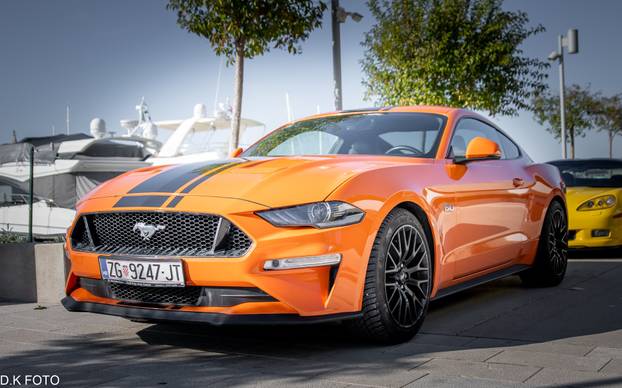 GALERIJA Kultni američki Mustanzi zablistali su u Rovinju