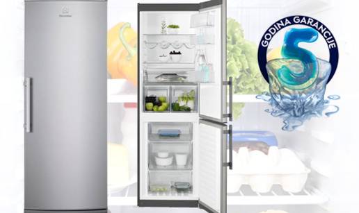 Ostvarite 5 godina jamstva na Electrolux bijelu tehniku