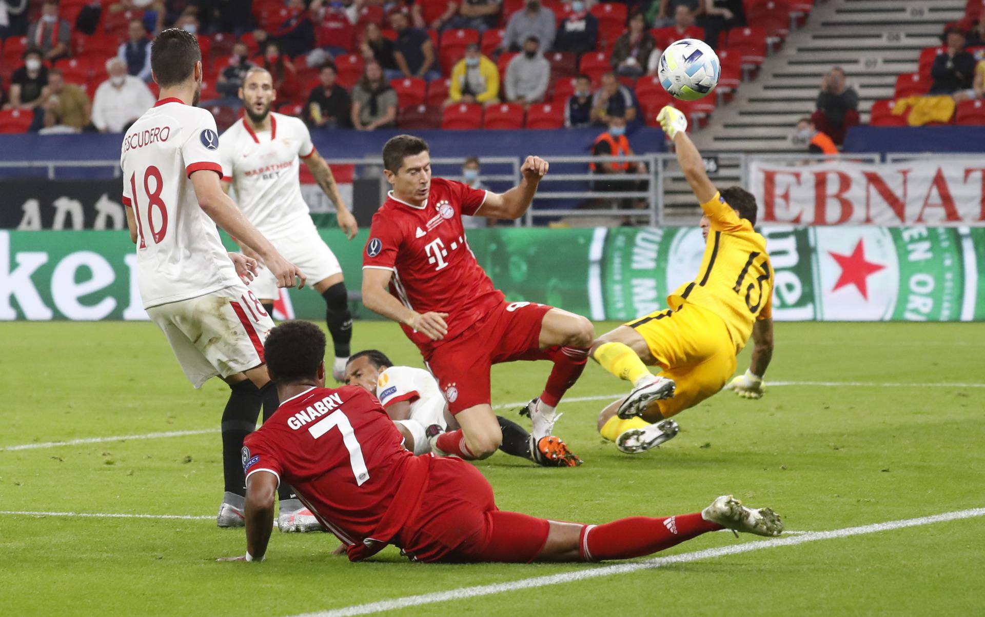 European Super Cup - Bayern Munich v Sevilla