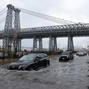 FILE PHOTO: Remnants of Tropical Storm Ophelia in New York