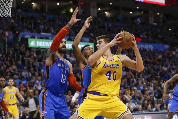 NBA: Los Angeles Lakers at Oklahoma City Thunder