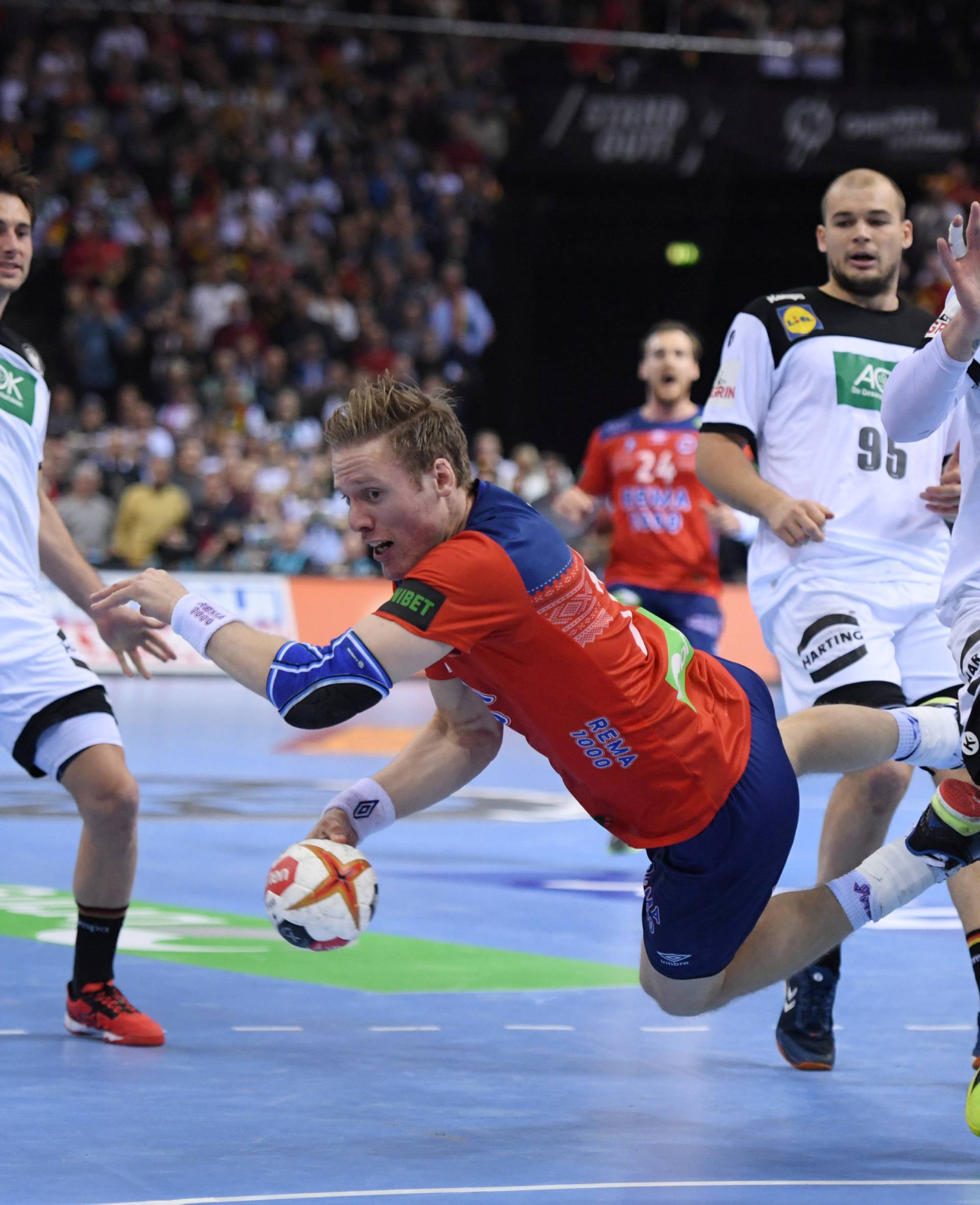 IHF Handball World Championship - Germany & Denmark 2019 - Semi Final - Germany v Norway