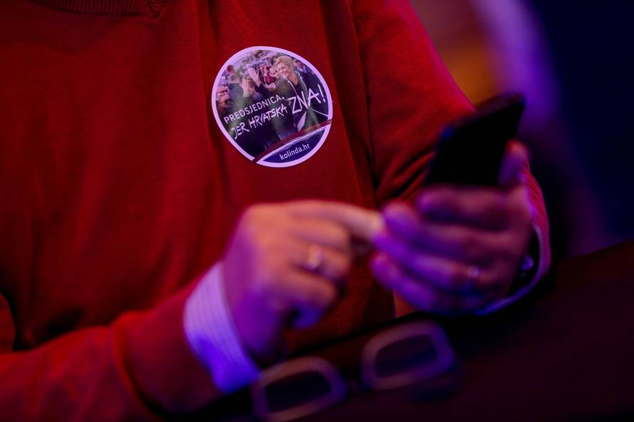 Zagreb: Izborni stožer Kolinde Grabar-Kitarović