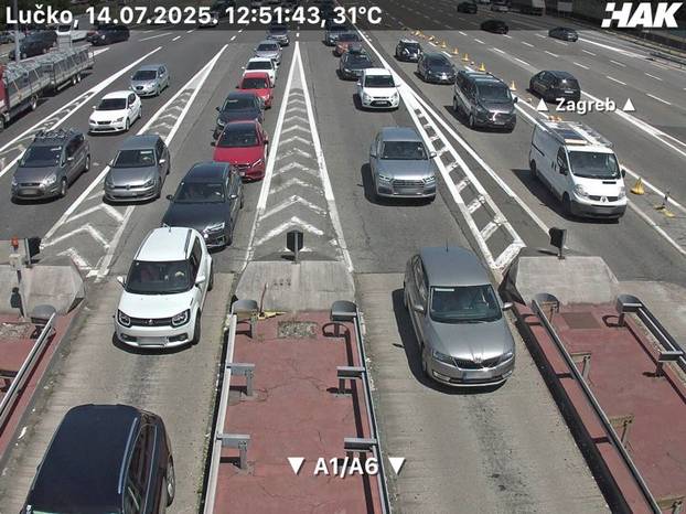 Ogromne gužve na cestama, pogledajte kartu. Kolona prema Lučkom duga čak 16 kilometara!