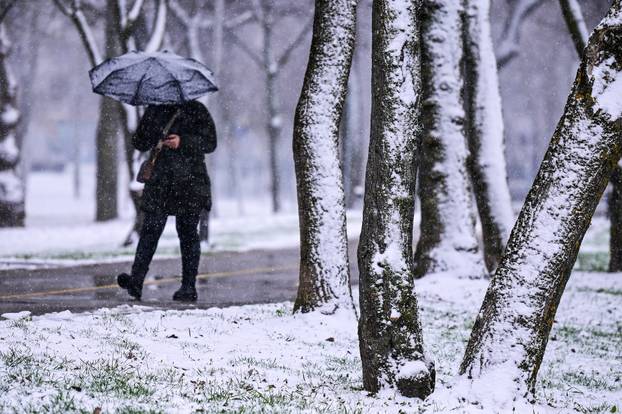 Zagreb: Zimska idila na Bundeku