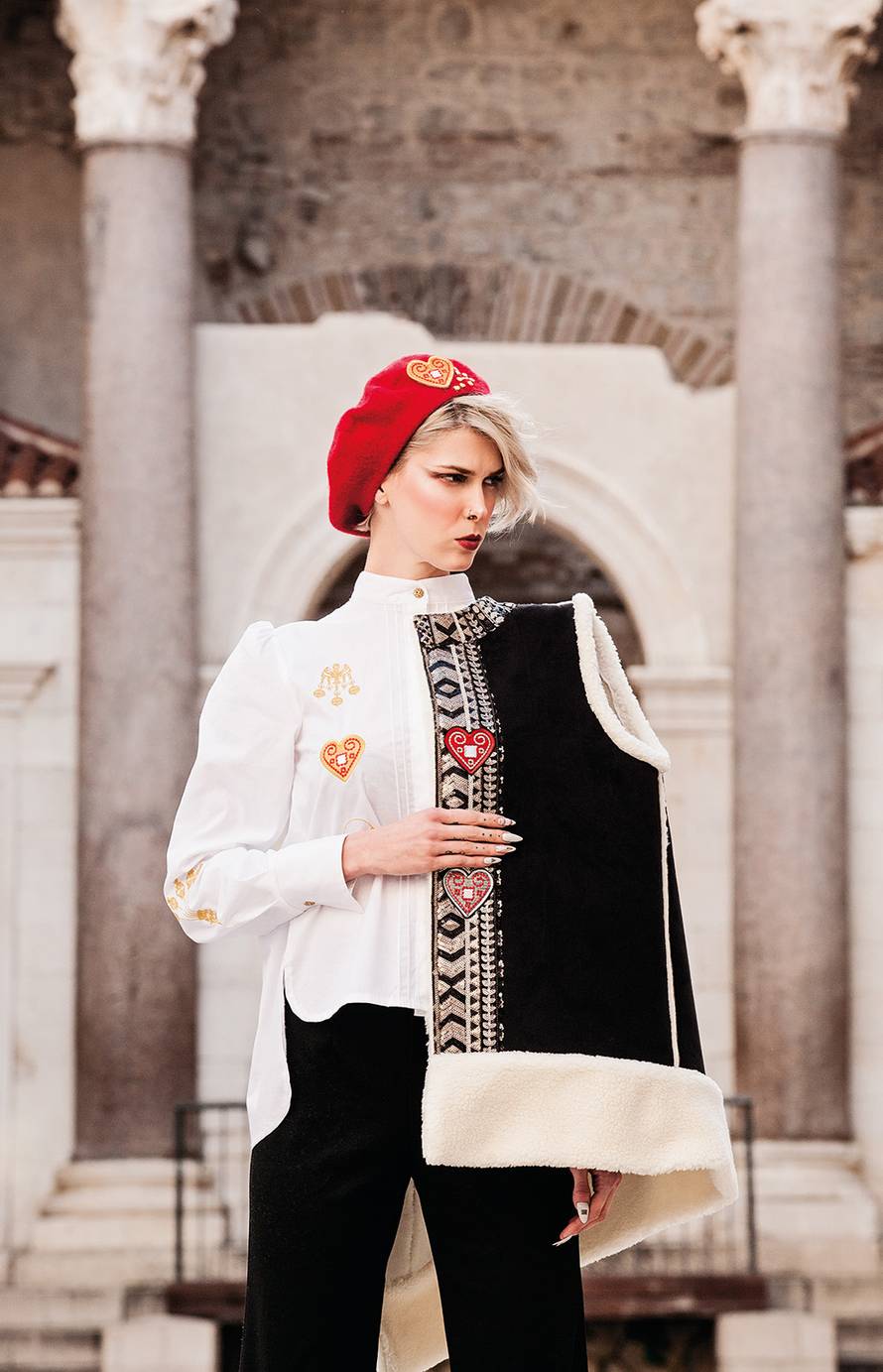 Kristina Šalinović zna kako kombinirati tradiciju i urbano