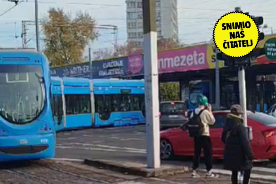 Zastoj prometa u Zagrebu