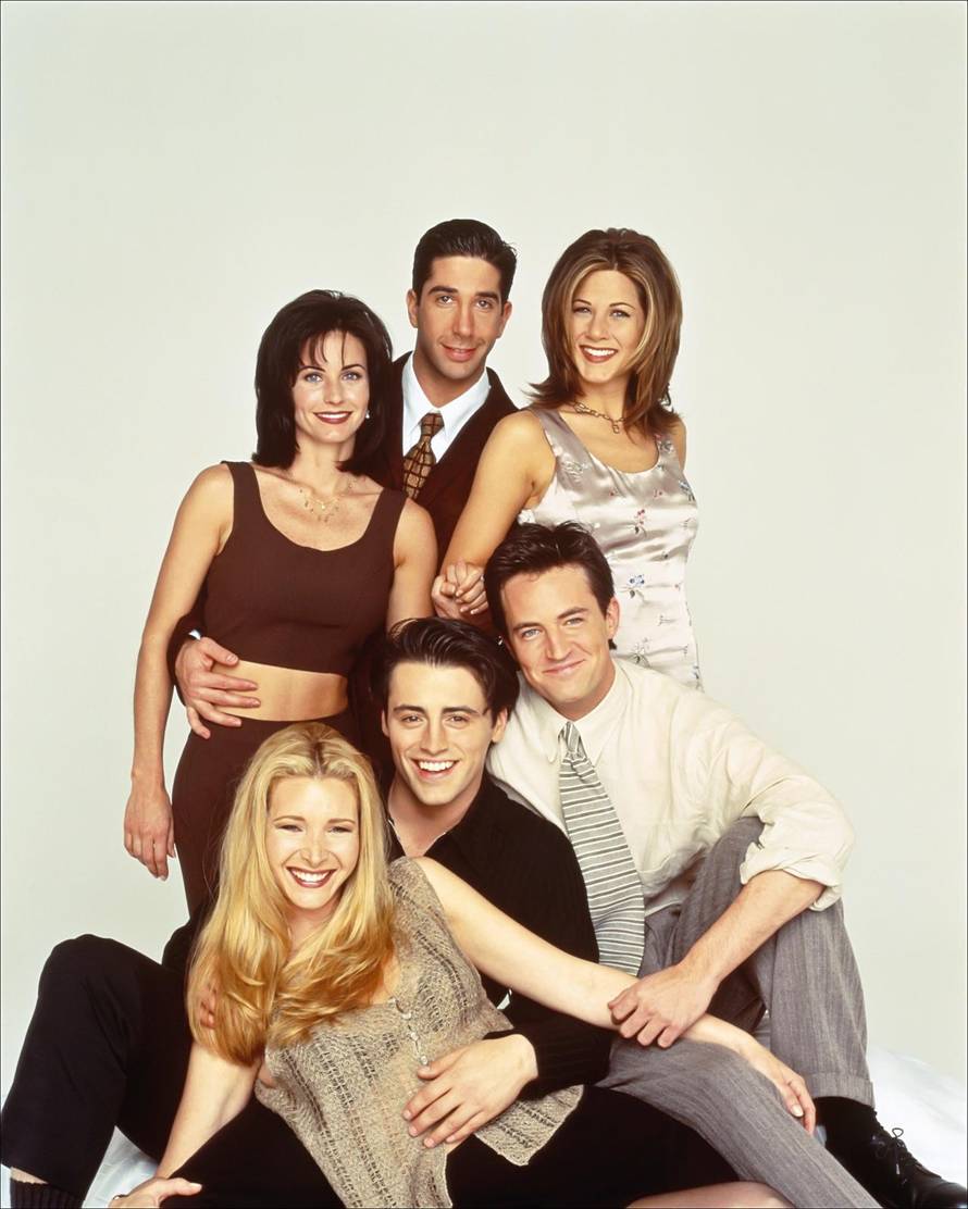 Lisa Kudrow, Jennifer Aniston, Matt LeBlanc, Matthew Perry, Courteney Cox and David Schwimmer