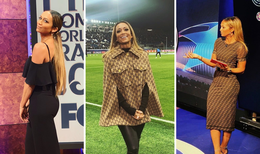 Tko je voditeljica kojoj je pukla haljina u emisiji Lige prvaka? Posjetila je i Hrvatsku u 2025.