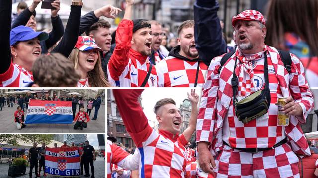 Oduševljeni Austrijanci vadili mobitele i snimali naše navijače