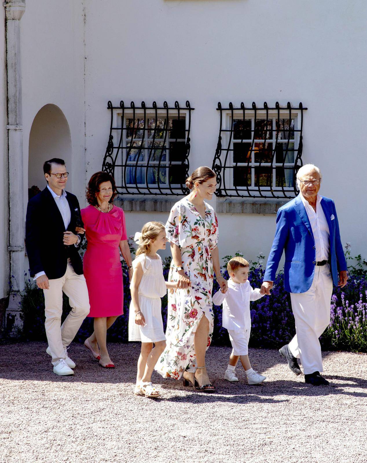 Crown Princess Victoria 42nd birthday Photo: Albert Nieboer / Netherlands OUT / Point De Vue OUT