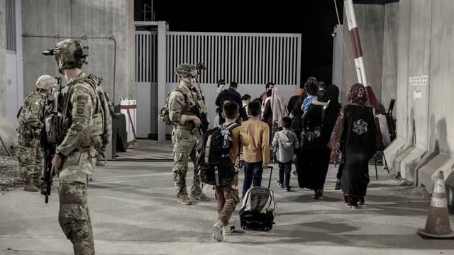 Evacuations from Kabul airport