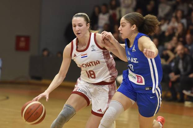 Kvalifikacijska košarkaška utakmica za žensko Europsko prvenstvo 2027., Hrvatska - Grčka