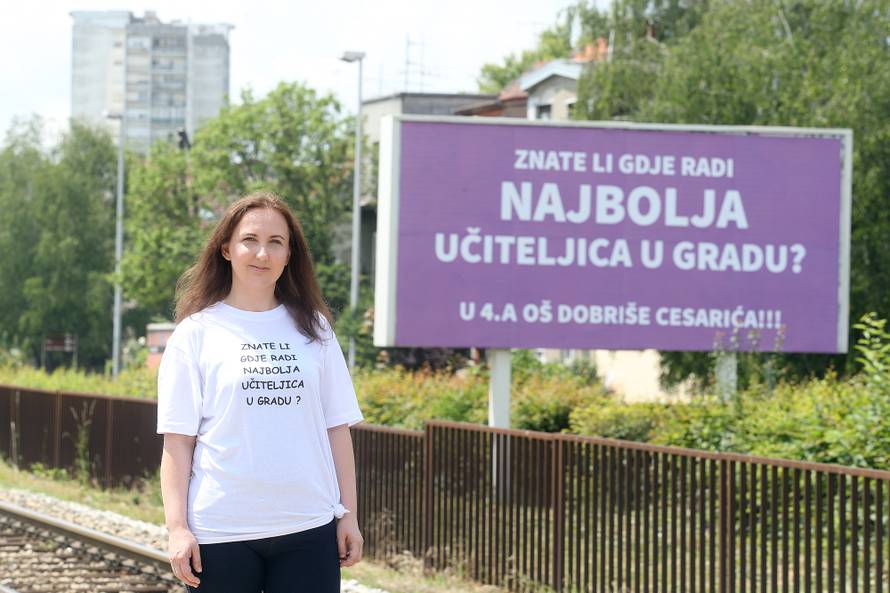 Najbolja učiteljica u gradu: Kad je vidjela taj plakat zaplakala je