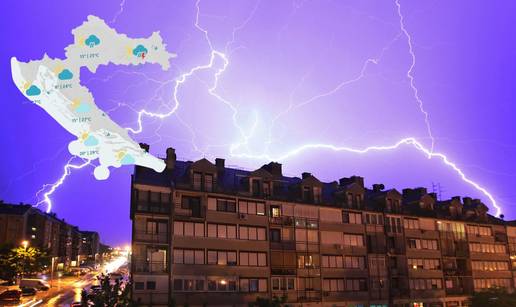 Najavili su još grmljavine i kiše!  Vrijeme ostaje nestabilno i za vikend, temperature će rasti...