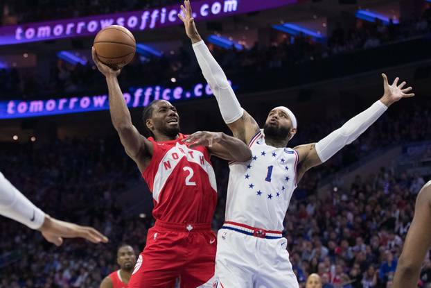 NBA: Playoffs-Toronto Raptors at Philadelphia 76ers