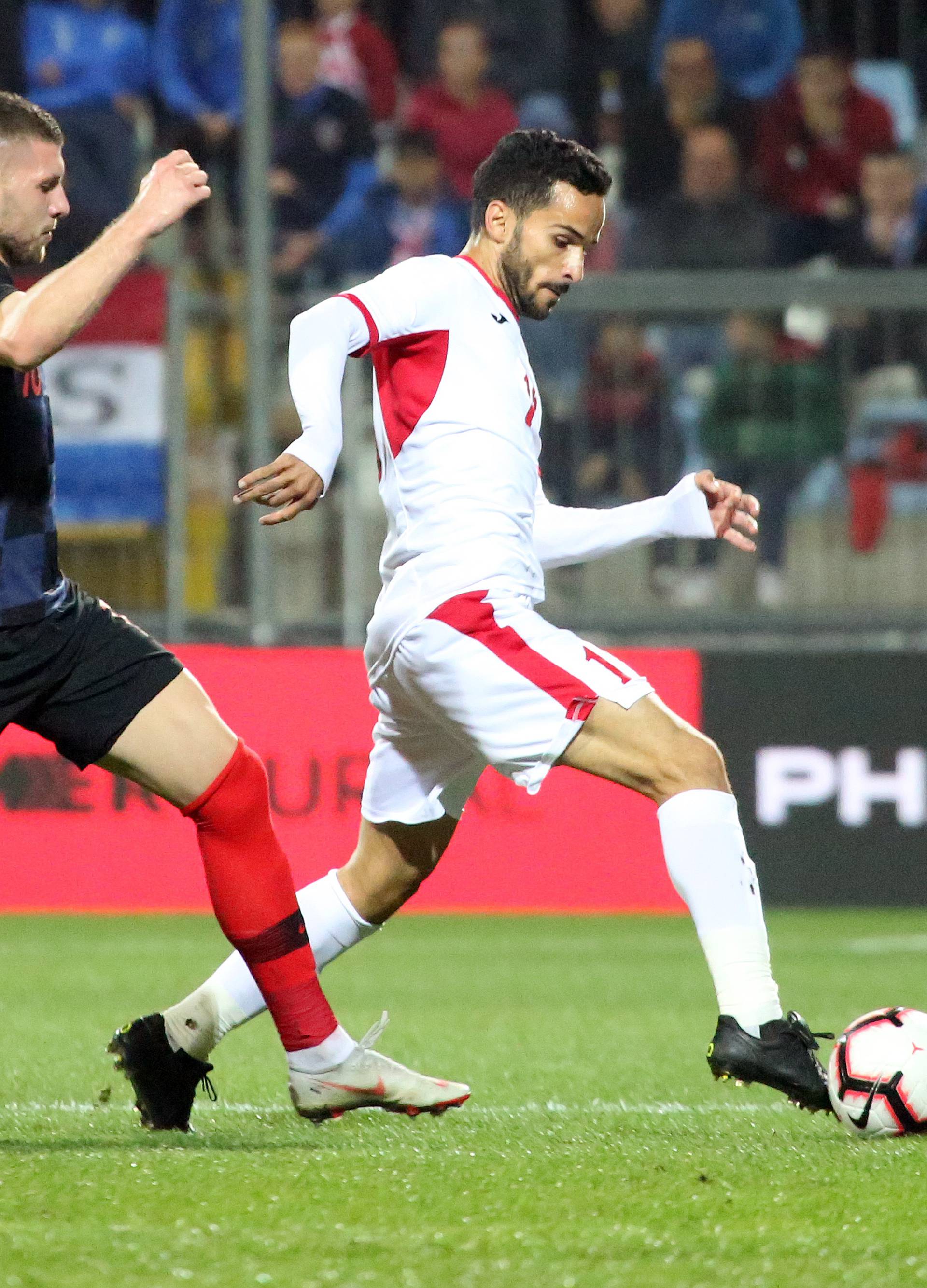 Rijeka: Susret Hrvatske i Jordana u prijateljskoj utakmici