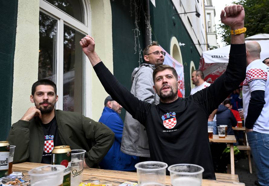 Prag:  Beckett irish  pub, gdje se hrvatski navijaci okupljaju prije utakmice