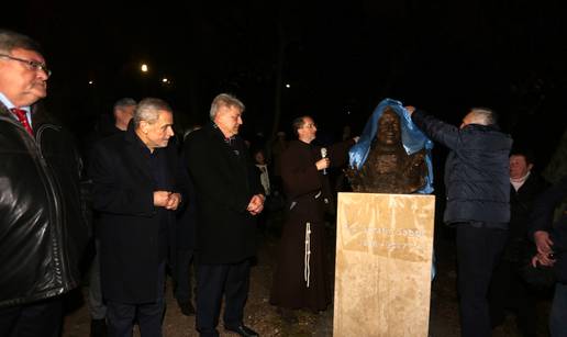 Rijeka: Otkrili su bistu fra Serafinu Sabolu na Trsatu