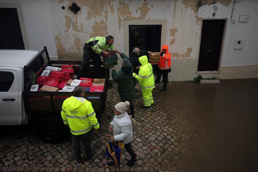 Storm Leo reaches Alcacer do Sal
