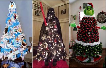 Ludi za Božićem: Pokazali svoja već okićena i 'drugačija' drvca