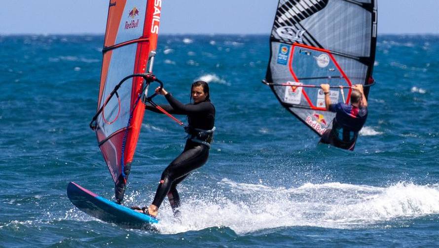 Bjørn Dunkerbeck and Zrinka Ljutić
