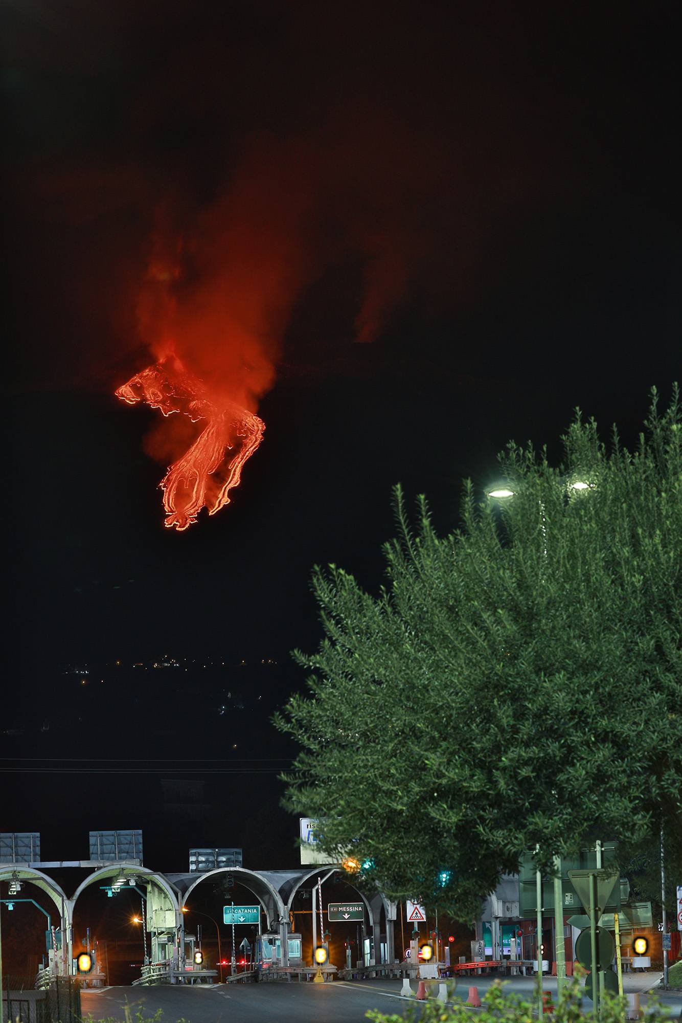 Sunset on Etna