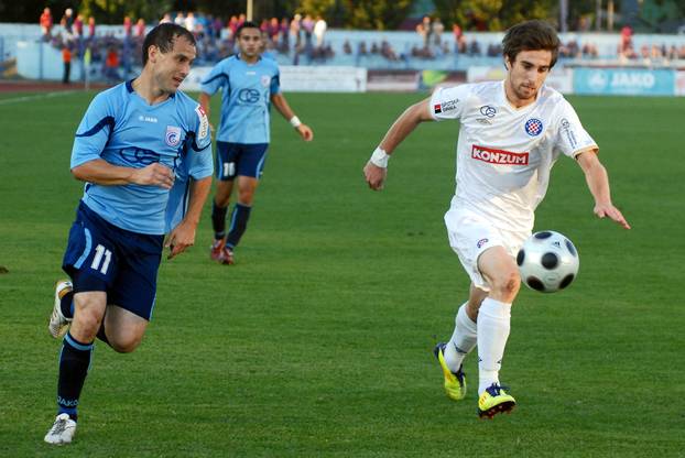 Vinkovci: 1. HNL, 8. kolo, HNK Cibalia - HNK Hajduk