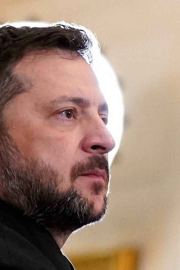 U.S. President Trump meets with Ukrainian President Zelenskiy and European leaders, in Washington, D.C.