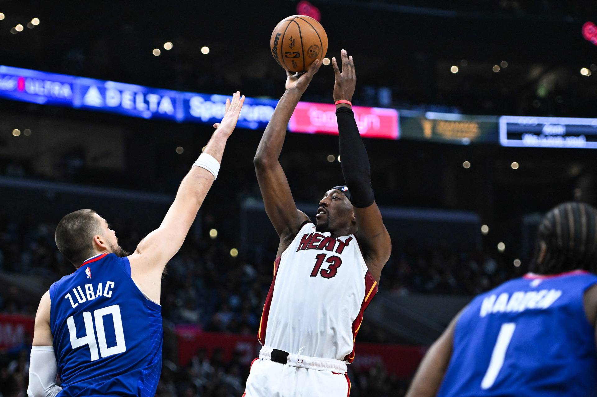 NBA: Miami Heat at Los Angeles Clippers