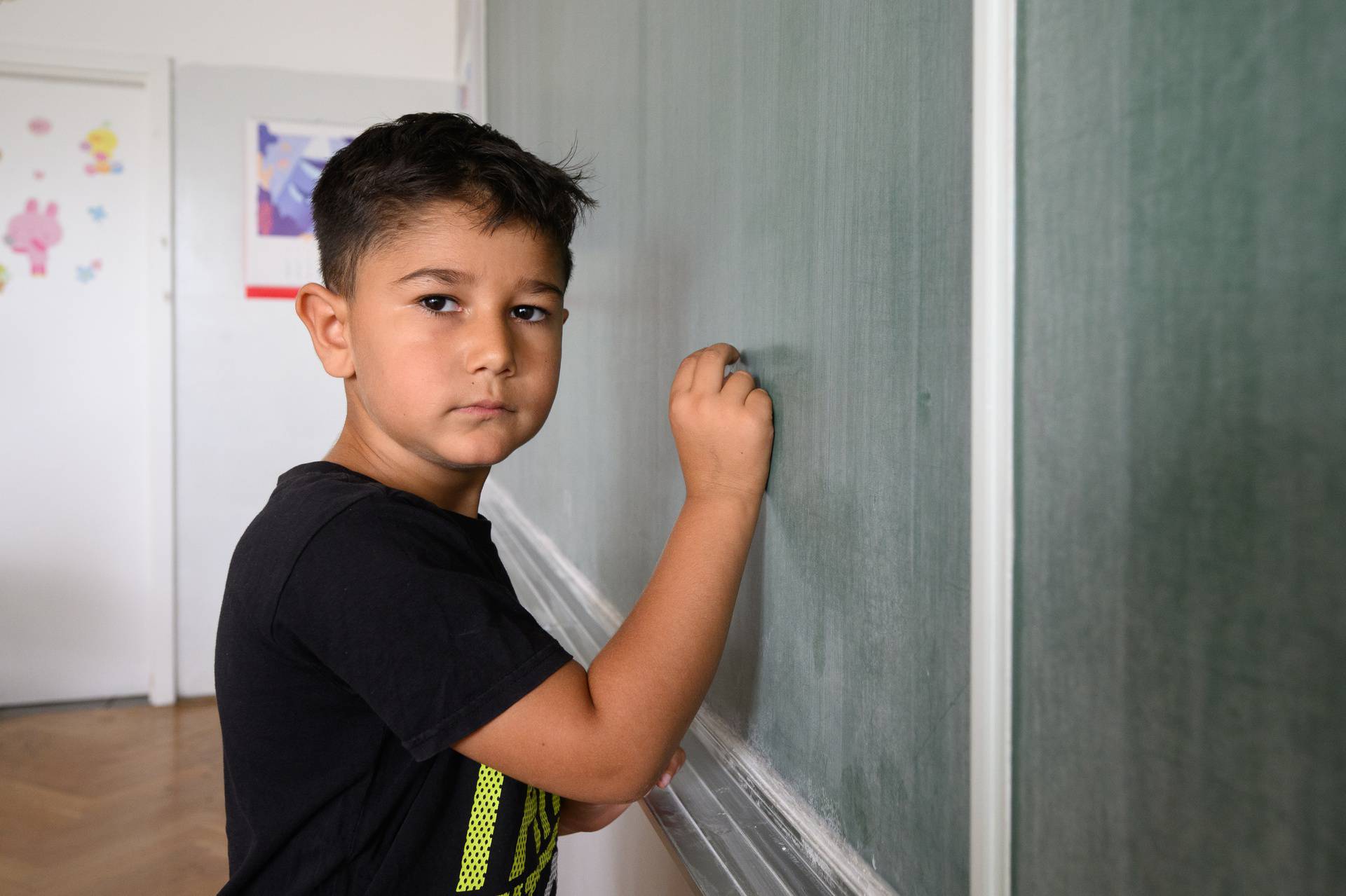 Zagreb: Dječak koji je bolovao od leukemije danas je krenuo u prvi razred osnovne škole