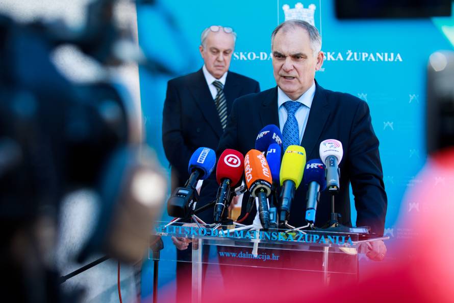 Konferencija za medije Stožera civilne zaštite Splitko-dalmatinske županije