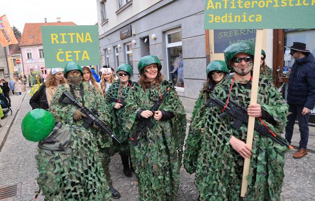 Velika povorka maskiranih grupa na 200. Samoborskom fašniku