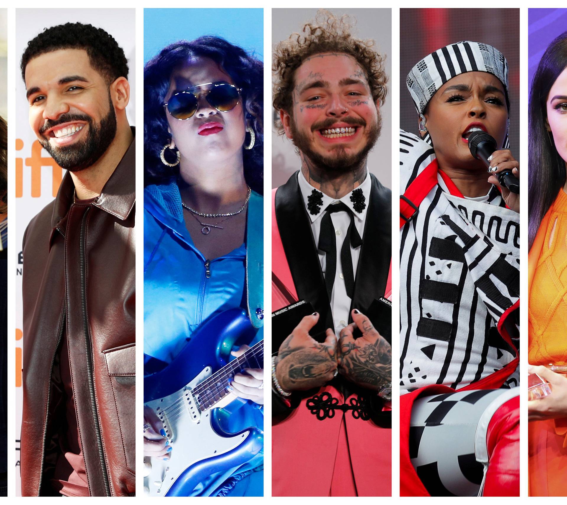 FILE PHOTO: Combination photo of Grammy Award nominated Album of the Year artists