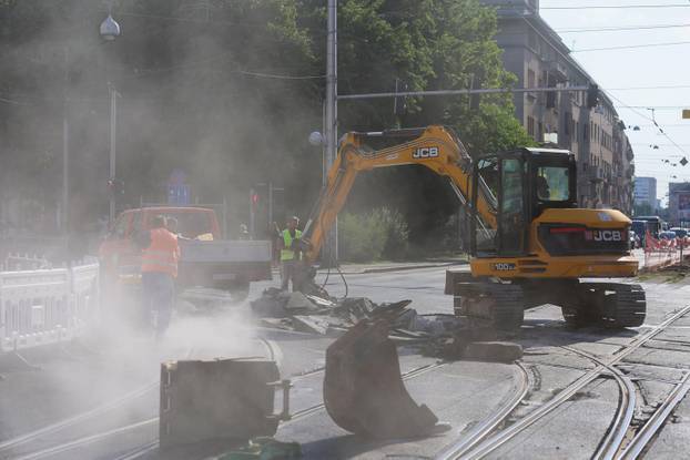 Zagreb: Zbog radova križanje Šubićeve i Zvonimirove ulice zatvara se za promet na mjesec dana