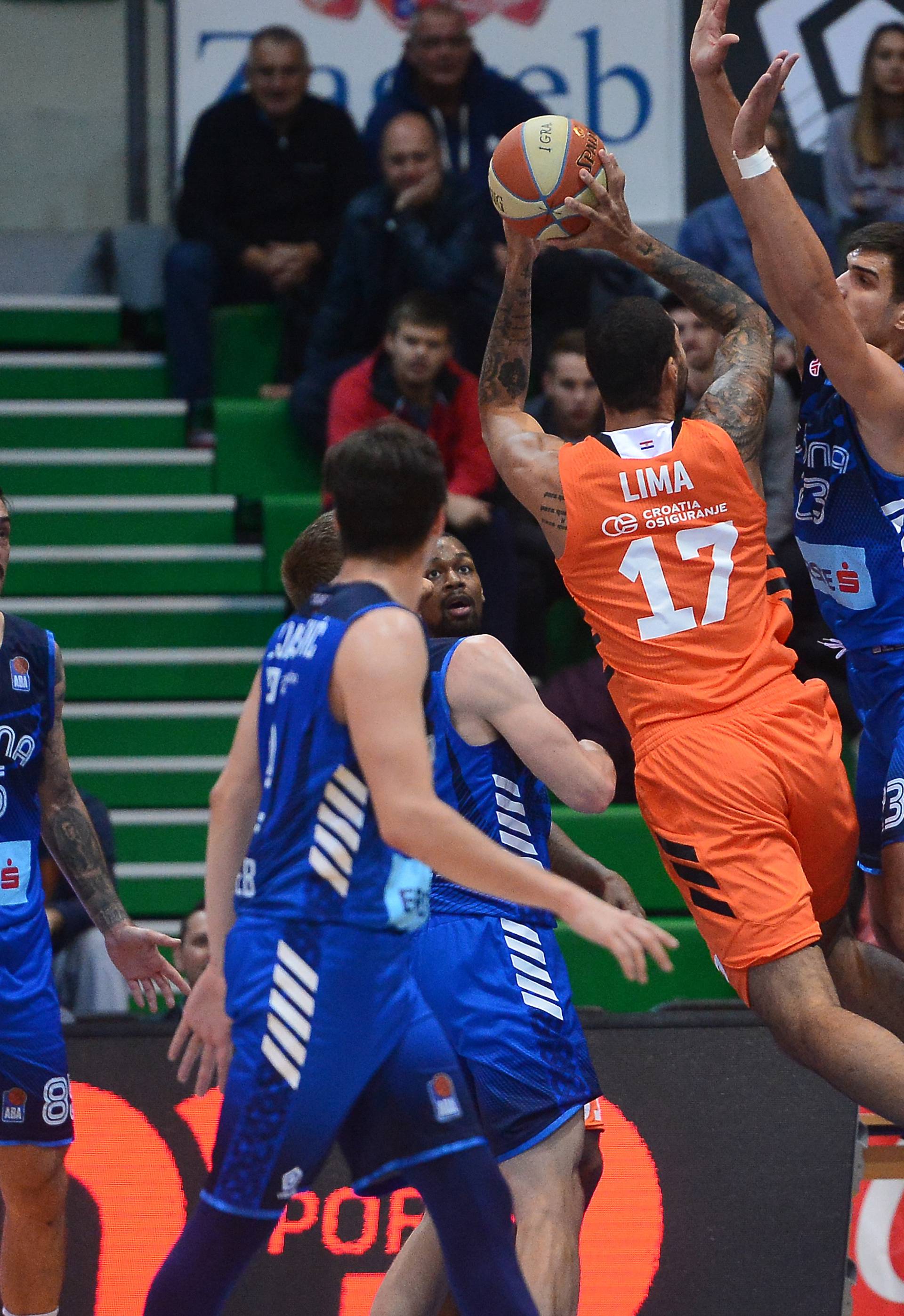 Zagreb: ABA liga, 4. kolo, KK Cibona - KK Cedevita