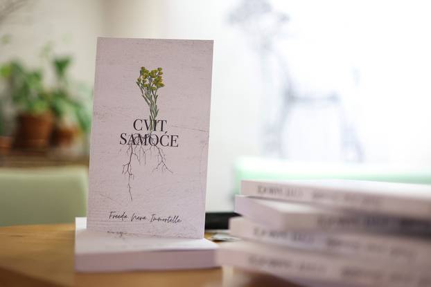 Zagreb : U caffe baru Botinačar predstavljena je knjiga s glazbom Nere Stipičević, Cvit samoće