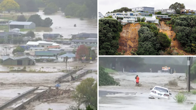 Dramatične snimke s Novog Zelanda: Oluja uništava sve, ceste zatvorene, nema struje...