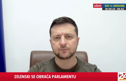 VIDEO Zelenskij: 'Nećemo odustati, borit ćemo se  za našu zemlju koja god cijena bila'