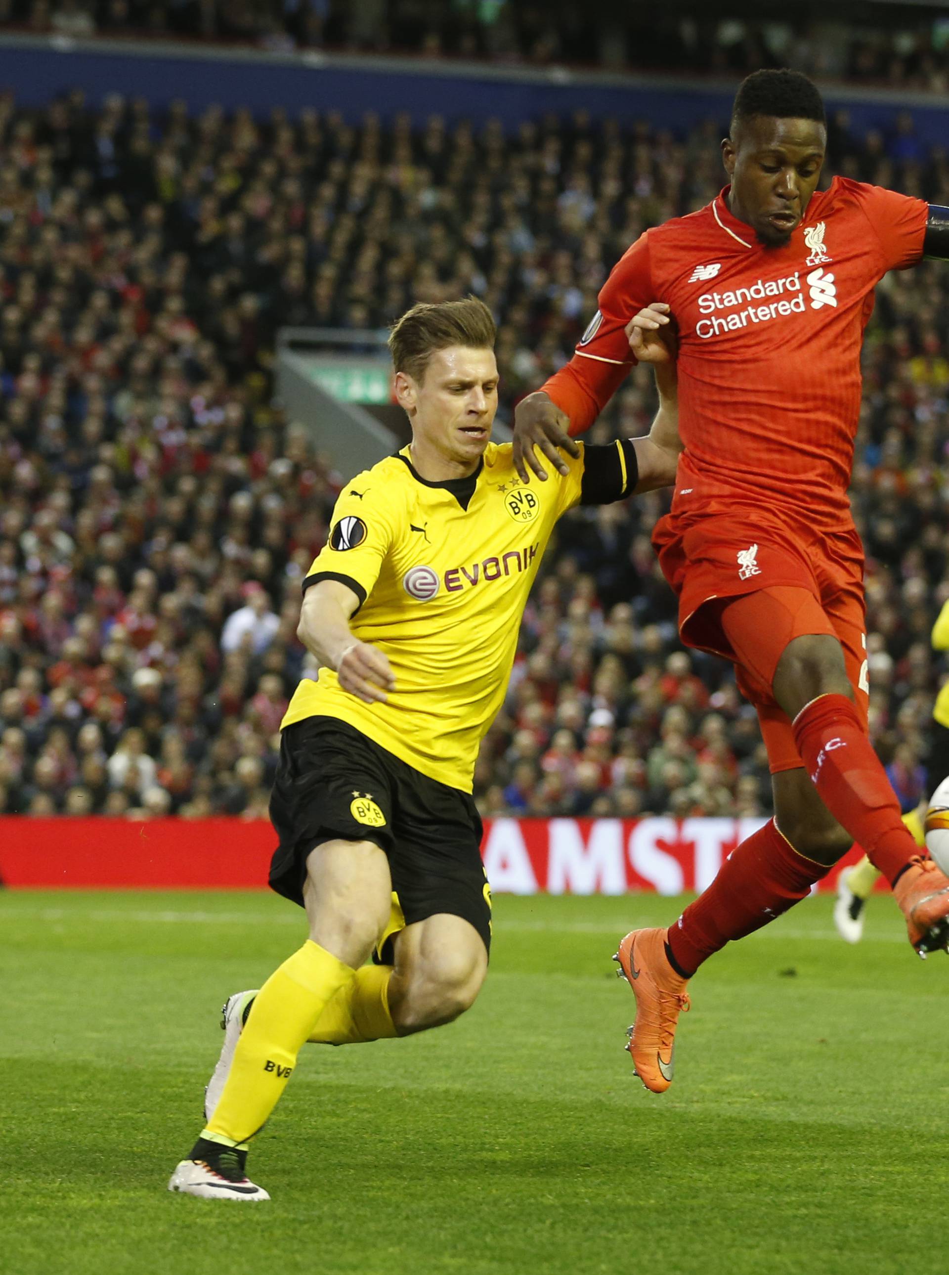 Liverpool v Borussia Dortmund - UEFA Europa League Quarter Final Second Leg