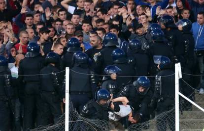 Neredi na utakmici: Policija je uhitila jednog navijača Dinama