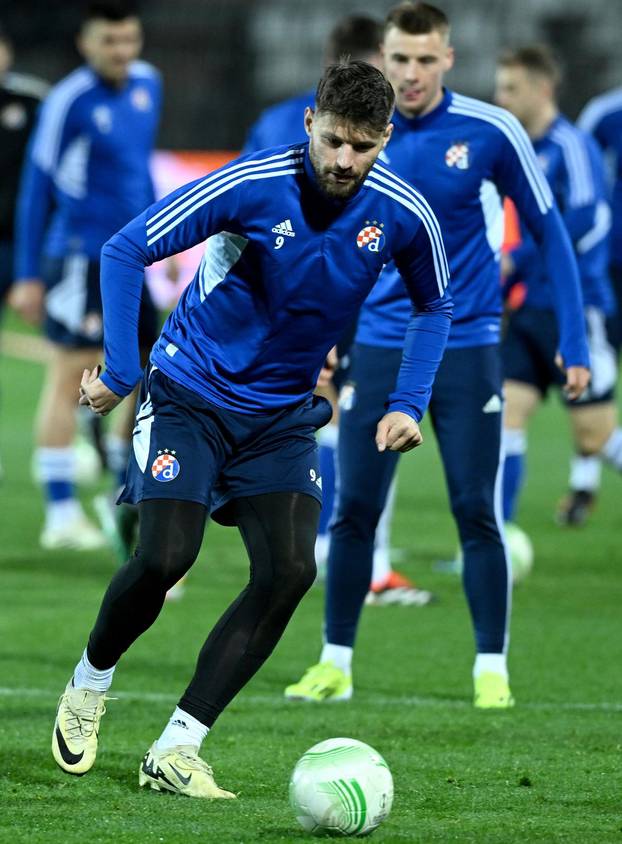 Solun: Trening GNK Dinama uoči uzvratnog susreta 1/8 finala UEFA Konferencijske lige