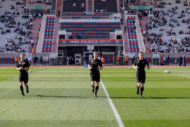Split: Sve je spremno za početak utakmice između Hajduka i Dinama